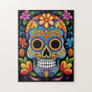 Recherche de crâne sucre puzzles Illustration