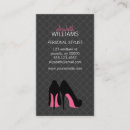 Recherche de talons cartes visite Féminin