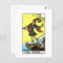 Recherche de tarot cartes postales L'idiot