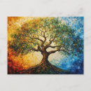 Recherche de arbres cartes postales Coloré