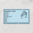 Zoek naar dolfijnen visitekaartjes Ocean