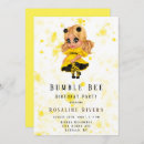 Recherche de bumble bee anniversaire invitations Fête d'anniversaire