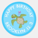 Zoek naar schildpad cartoon stickers Zee