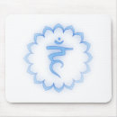 Recherche de chakra tapis souris Bleu