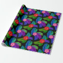 Recherche de fleurs hawaïennes papier cadeau Tendance