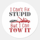 Zoek naar vrachtwagenchauffeur stickers Grappig