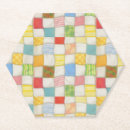 Recherche de patchwork dessous de verres Coloré