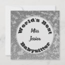 Recherche de pour des babysitters vœux cartes Caregiver
