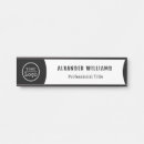 Recherche de bureau plaques de porte Nom de de personnalisées