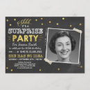 Recherche de étonnez le soixantième anniversaire invitations Anniversaire de surprise