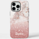 Recherche de faux marbre iphone coques Or rose