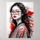 Zoek naar aziatische posters Zwart wit