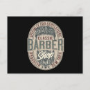 Recherche de rasoir cartes postales Coiffeur