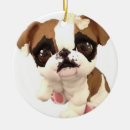 Recherche de bouledogue anglais ornements Noël