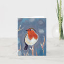 Zoek naar roodborstje robin kaarten Sneeuw
