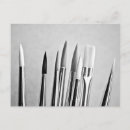 Recherche de brosse cartes postales Peinture