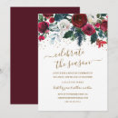 Recherche de vert rouge or invitations Bordeaux