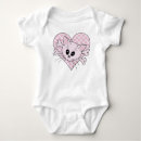 Recherche de crane bébé vêtements Coeur