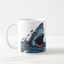 Recherche de dessin de requin tasses Mer