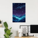Recherche de ciel étoilé bleu posters Étoiles