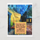 Recherche de peintures impressionnistes cartes postales Van gogh
