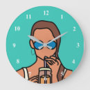 Recherche de conception graphique horloges Bleu