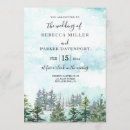 Recherche de invitation à un hivernal mariage invitations Forêt