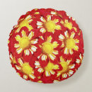 Recherche de rouge jaune coussins Rayé