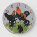 Recherche de poussin horloges Poule