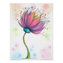 Recherche de dessin crayon coloré posters Fleur