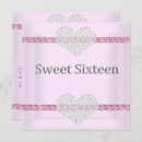 Recherche de diamant de coeur invitations Moderne