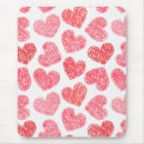 Recherche de valentines day tapis souris Rouge