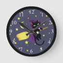Recherche de chat halloween horloges Nuit