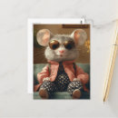 Recherche de souris adorable cartes postales Drôle