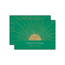 Zoek naar zonnen visitekaartjes Goud