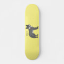 Recherche de loup gris skateboards Illustration