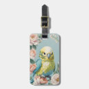 Recherche de oiseau bleu bagages étiquettes Perroquet