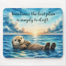 Recherche de loutre tapis souris Eau