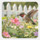 Recherche de colibri vert autocollants Jardin