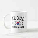 Recherche de drapeau coréen tasses République de corée