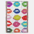 Zoek naar lippen dekens Mode