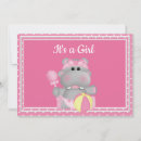 Recherche de hippo invitations Mignon