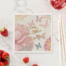Recherche de fleurs pastel serviettes Anniversaire