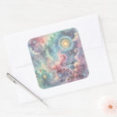 Recherche de cosmos autocollants Aquarelle