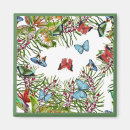 Recherche de papillon bleu magnets Vert