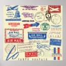 Recherche de courrier art Timbre