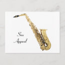 Recherche de saxophone cartes postales Instrument