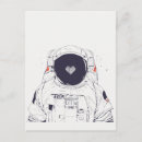 Recherche de astronaute cartes postales Drôle