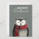 Recherche de oiseau noël cartes Minimaliste