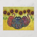 Recherche de collage chat cartes postales Illustration